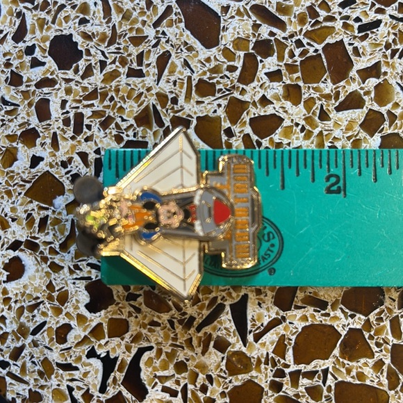 Disney Pin Mickey Mouse & Goofy Space Mountain Slider Pin 2008 - Picture 13 of 16